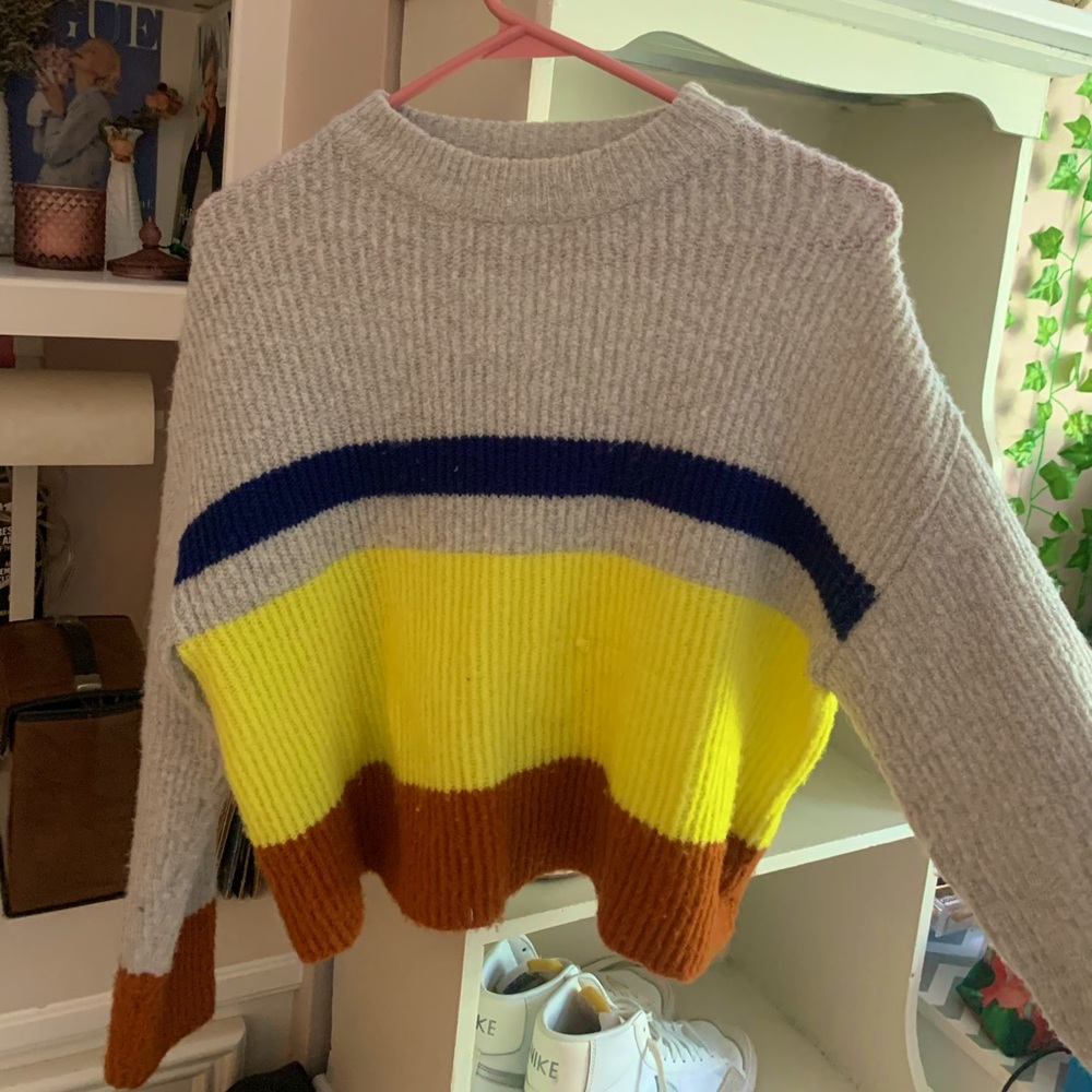 GARAGE cropped sweatshirt